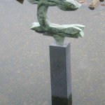  Flow, height 83 cm, bronze, Leeuwarden